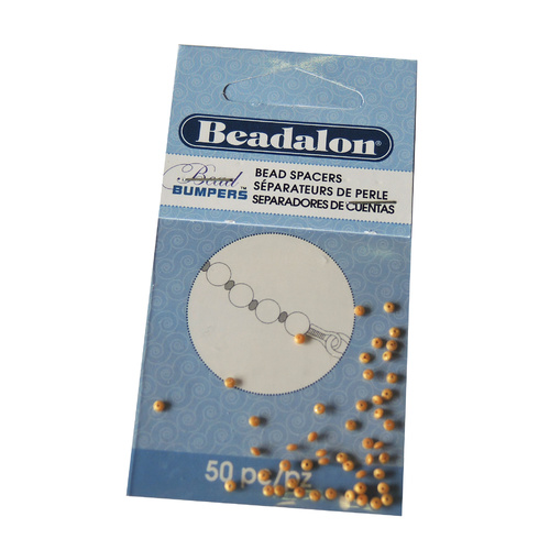 Beadalon Bead Bumpers - Gold