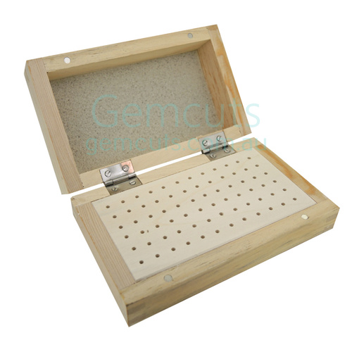 Wooden Burr Box 72 Holes