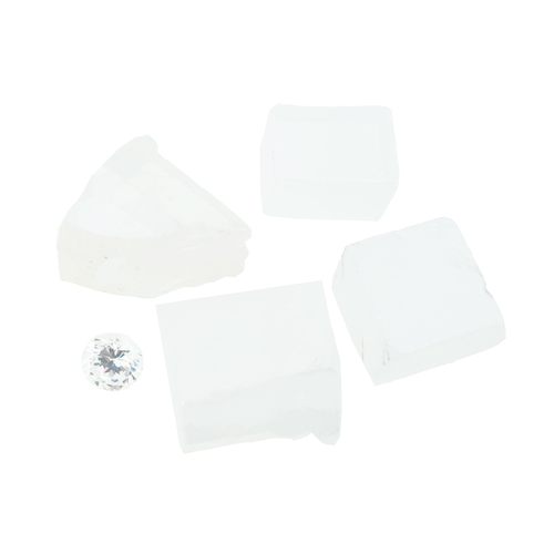 Cubic Zirconia - White/Clear - Per Piece - Small
