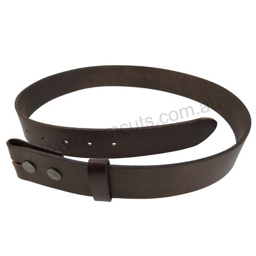 Genuine Solid Leather Belt - Light Coffee - Small (72-85cm)
