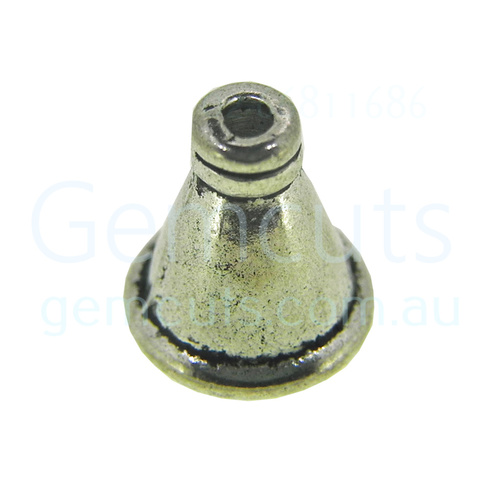 Funnel-Shaped End Cap