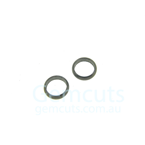 Gun Metal Grey Colour Jump Ring ID 3.9mm
