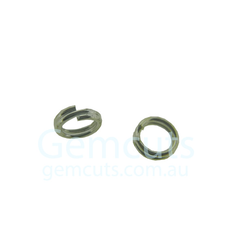 Silver Colour Double Split Ring ID 3.2mm