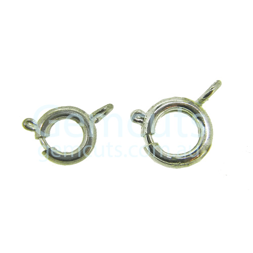 Bolt Ring Clasp  -  Silver Colour