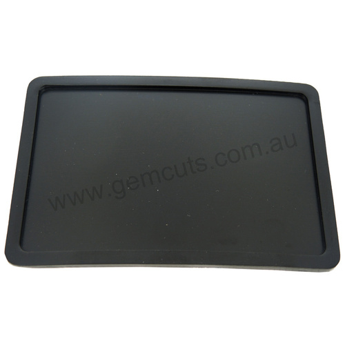 Blank Belt Buckle - Black Rectangle