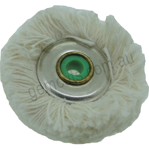 Cotton Mop Buff for Jewellers Lathe 50mm (approx 2 inch)