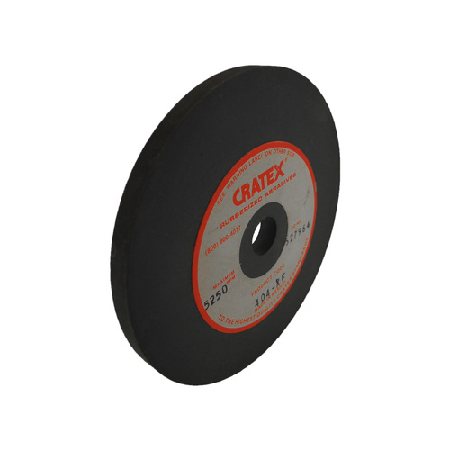 Cratex Large Wheel 100mm x 6.35mm x 12.5mm (4 x 0.25 x 0.5 Inch)  Coarse