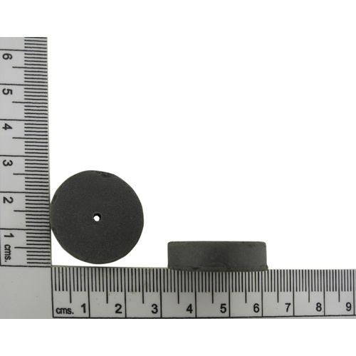 Cratex Small Wheel 25.4mm x 6.35mm x 1.6mm (1 x 0.25 x 0.063 Inch)  Coarse