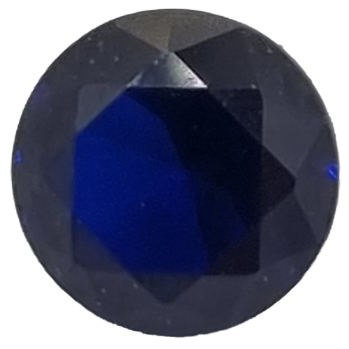 Round Cubic Zirconia - Dark Sapphire [Diameter: 1.50mm]