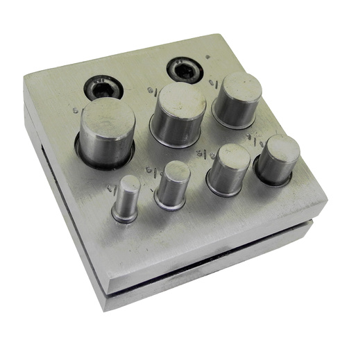 Disk Cutter Square Base - Set of 7 Imperial Sizing