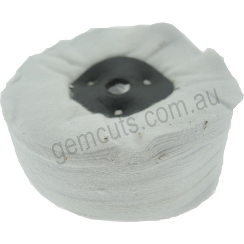 Double Flannel  Polishing Buff 100mm (approx 4 inch) 40 Fold