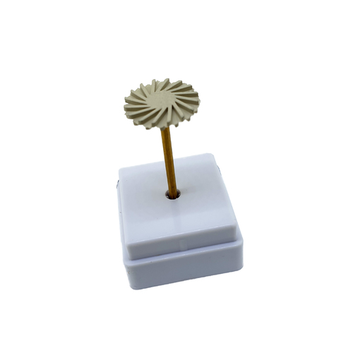 Flexible Diamond Bristle Wheel 17mm - Ultra Fine-Cream