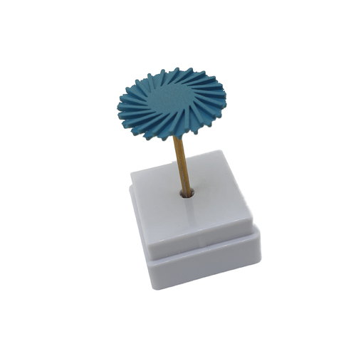 Flexible Diamond Bristle Wheel 26mm - Medium- Blue