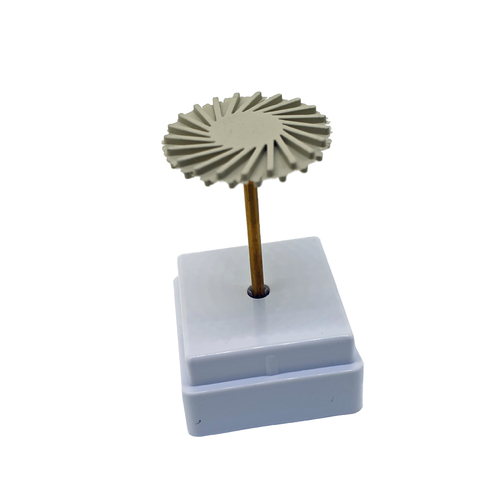 Flexible Diamond Bristle Wheel 26mm - Ultra Fine- Cream