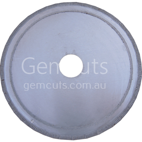 Diamond Lapidary Notched Saw Blade 6 Inch (150mm) 25mm Centre