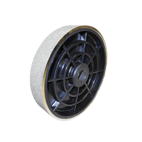 Diamond Plated Lapidary Wheel 200mm x 38mm (8" x 1.5") [Grit Size: 80]