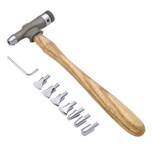 Fretz MKR-7 Deluxe Maker Hammer and Nylon End With 7 Metal Inserts