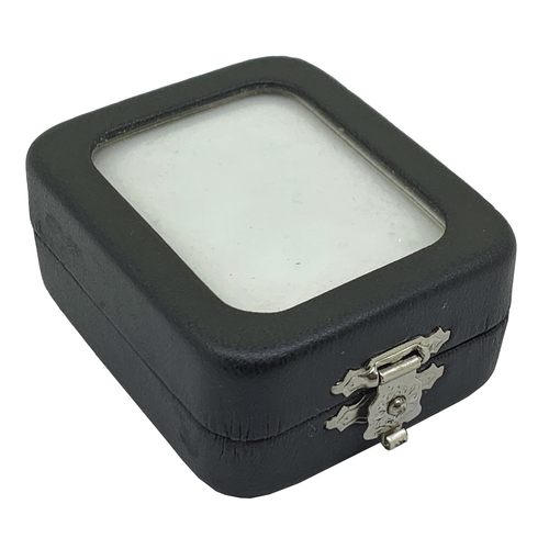 Glass Fronted Gemstone Box 53mm x 62mm - SECONDS