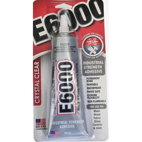 E6000 Industrial Strength Glue 80.4g