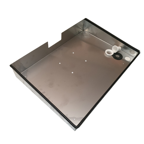 Stainless Steel Tray with Drain for Gemmasta GMP No.4 & No.6