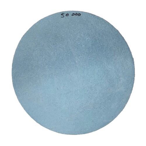 Diamond Smoothing Disk 200mm (8 inch)  50,000 Grit - (Light Blue/Teal)