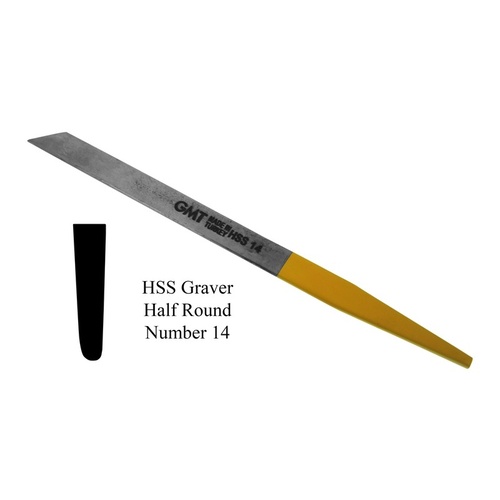 Half Round Graver 14