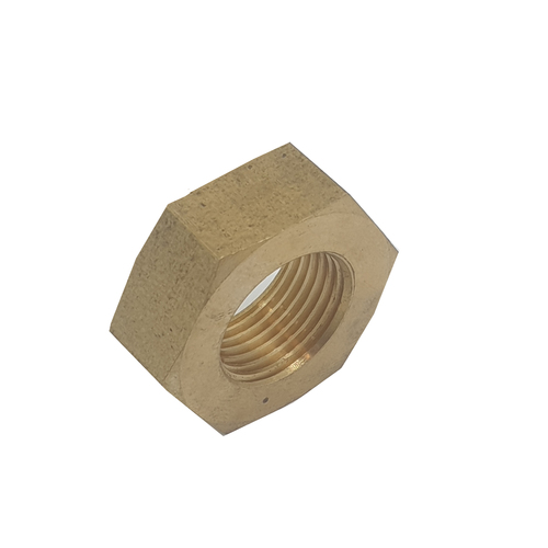 Hex Nut Brass 3/4 Inch Right Hand