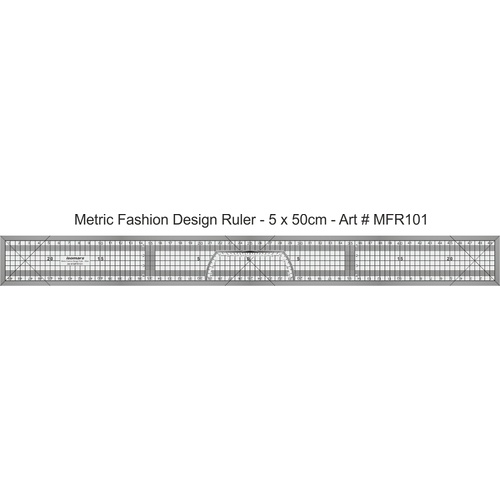 Metric Fashion Design Ruler