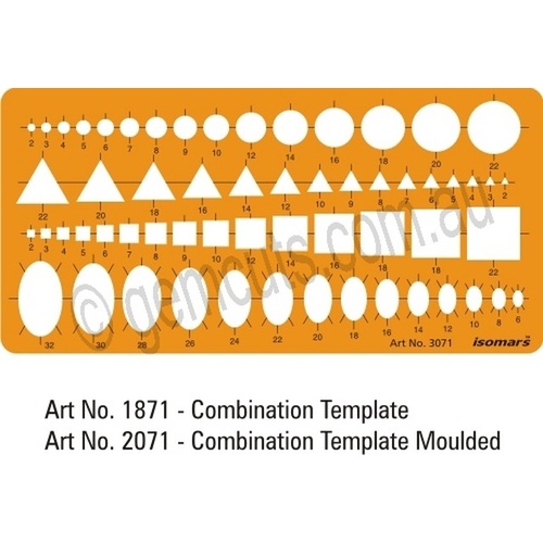 Jewellery Design Template - Combination Shapes (1871)