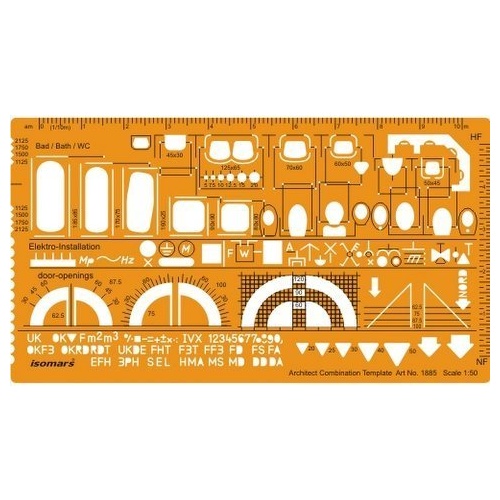 Architect Template Combination 1:50