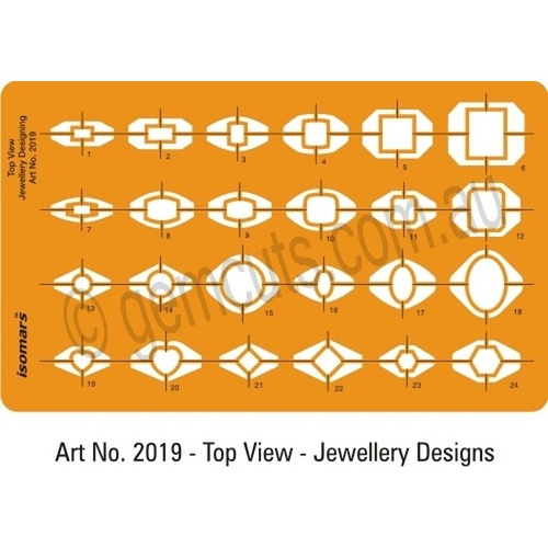 Jewellery Design Template - Ring Designs