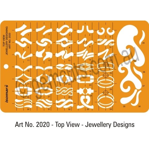 Jewellery Design Template - Fancy Rings