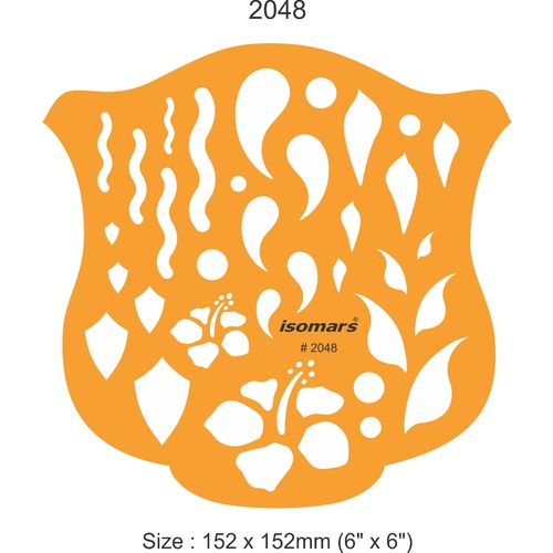 Jewellery Design Template - Paisleys, Shields, Leaves Shapes