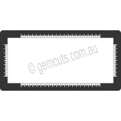 Metal Clay Design Frame 150mm x 300mm