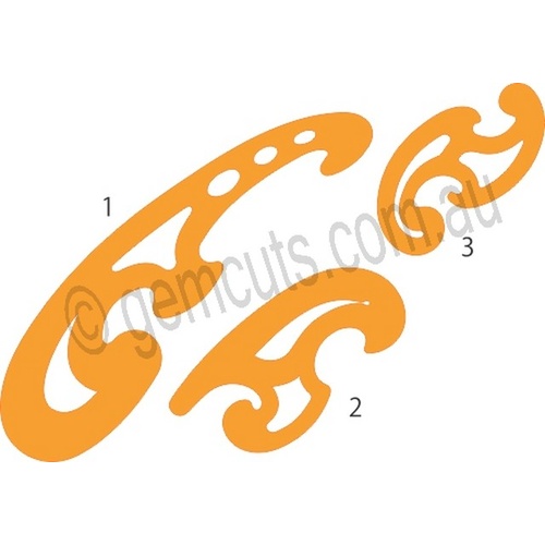 French Curves (Set of 3)