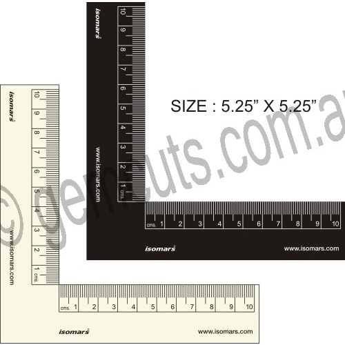 Jewellery Design Template - L Scale (White)