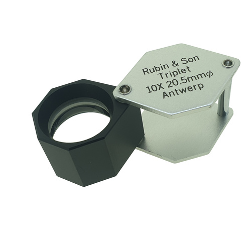 Hexagonal Loupe 10X 20.5mm