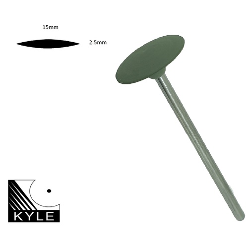 Mounted Knife Edge Silicone Hard Alloy Polisher - Extra Fine