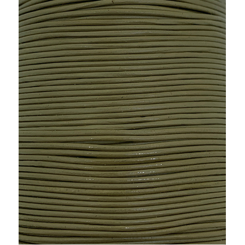 Leather Cord - Round - Beige (Per Metre)