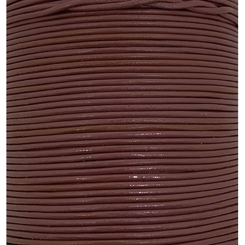 Leather Cord - Round - Dusky Pink (Per Metre)