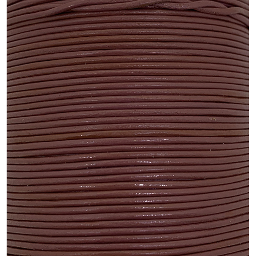 Leather Cord - Round - Dusky Pink (Per Metre)