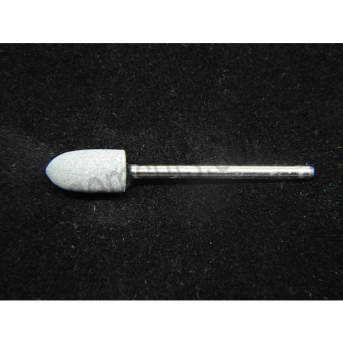 Mounted Abrasive Stone - Short Bullet