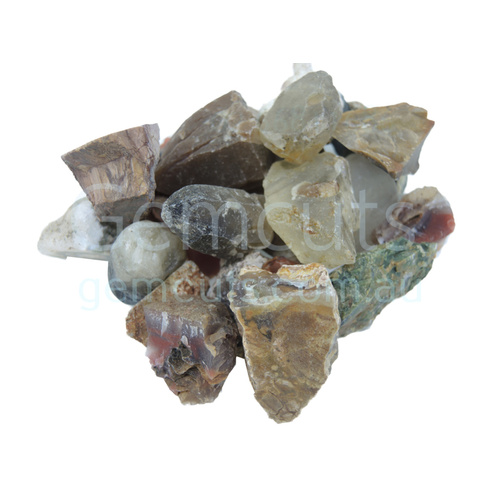 Mixed Tumbling Rough Stones 1kg