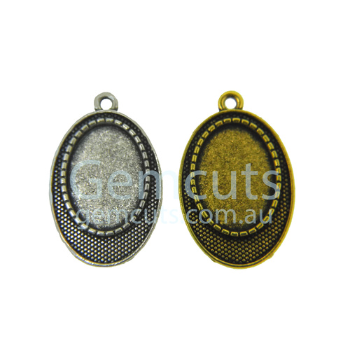 18x13mm Calibrated Oval Setting