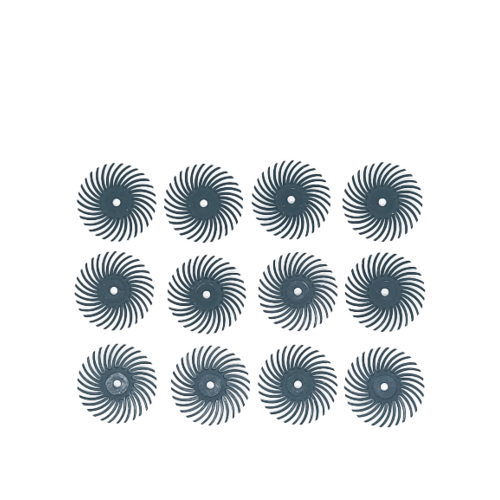 Radial Bristle Disc 20mm - 80 Grit - pack of 12- (Green)