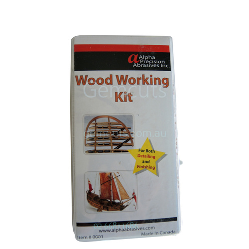 Wood Working and Finishing Kit
