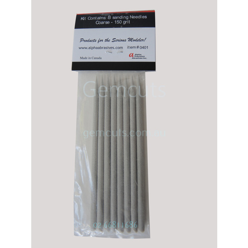 Plastic Sanding Needles  -  Coarse