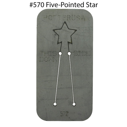 Pancake Die 570 Five-Pointed Star