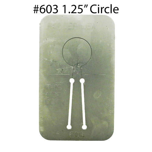 Pancake Die 603 1.25" Circle