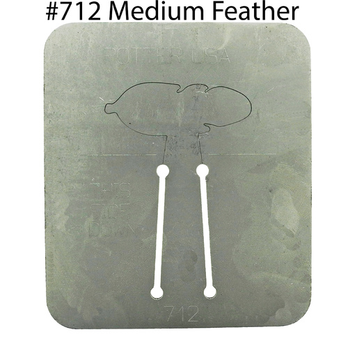 Pancake Die 712 Medium Feather